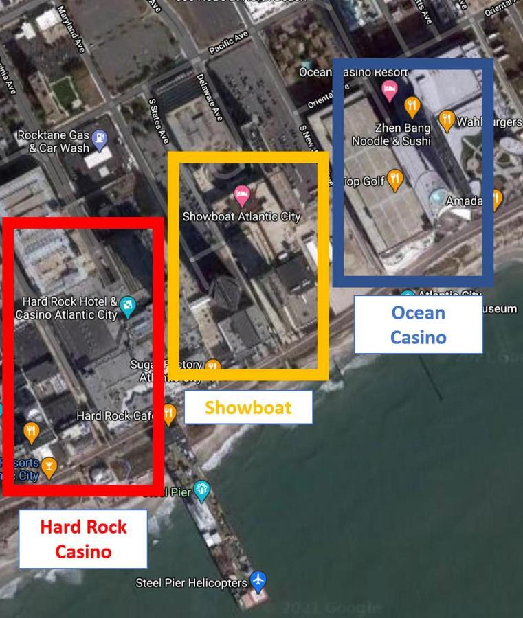 Cozysuites At Showboat Best 2Br3Ba Condo In Town アトランティックシティー エクステリア 写真